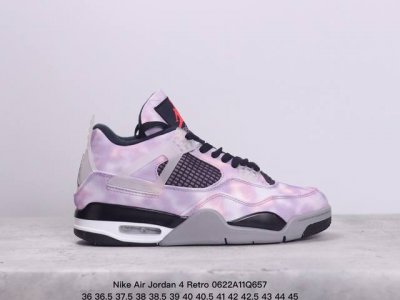 耐克 Nike Air Jordan 4 Retro Og迈克尔 乔丹aj4代乔4 中帮复古休闲运动文化篮球鞋。秉承轻量化的速度型篮球鞋设计思想完成设计，降低重