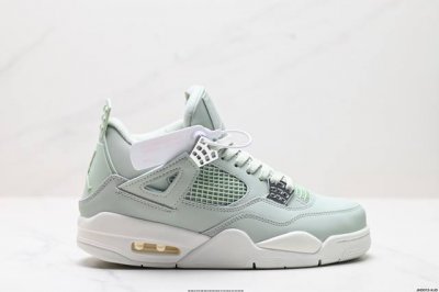 公司级Nike Air Jordan 4 Retro 耐克迈克尔 乔丹Aj4代中帮复古休闲运动文化篮球鞋 原厂材料Tpu超Q弹网格材质 缜密拉帮及中底钢印细节