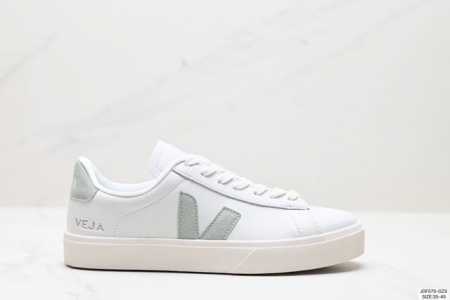 Ins爆款法国国民v字经典小白板鞋 Veja Leather Extra Sneakers 春季入夏简约百搭款 尺码:35-45 Id:Jdf575-Gzs - 点击图像关闭