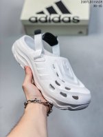 adidas Maxxclog 夏季休闲沙滩拖鞋凉鞋 魔术贴舒适轻便运动防滑潮流洞洞凉鞋 07Ld315A28