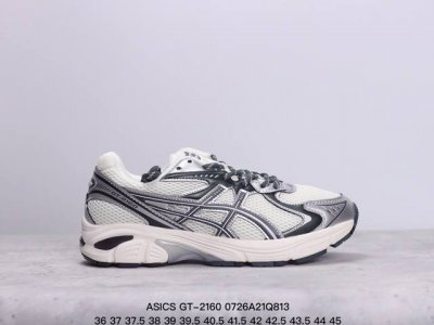 公司级亚瑟士gt-2160系列运动休闲透气专业跑鞋 鞋面的包裹性 延展性相当好 鞋头位置双层镂空能保证一定的透气性 鞋底柔软也能够兼具支撑性 采用经典鞋型 融入