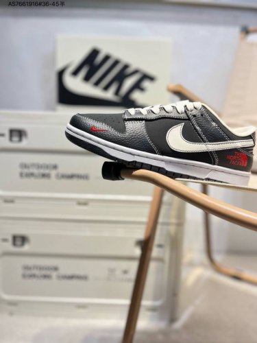 330 海外爆款限量发售！公司级 Nike Sb Dunk Low“北面联名” 周年高端定制 低帮休闲板鞋 定制鞋盒 大厂纯原品质出货 超高清洁度 皮料切割干净