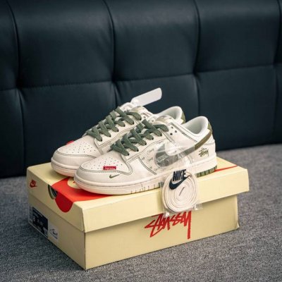 核心私 Nike Dunk 全套原楦原模倾力打造完美版型 独家原厂航空铝磨具打磨大底 鞋头坡度极致还原 无解鞋型 原盒原配 圈内天花板工艺 原厂冲刀 超高清洁度