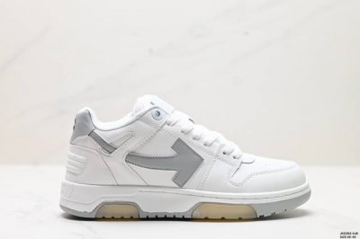 公司级off-White Out Of Ofhce 皮革 圆头低帮系带 简约生活时尚板鞋 尺码:36-45 Id:Jkd262-Hje
