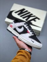 Nike Sb Dunk Low Supreme联名 周年高端定制 低帮休闲板鞋 Qf1568-147 #定制鞋盒 大厂纯原品质出货 超高清洁度 皮料切割干净无