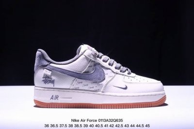 海外限量发售！公司级Nike Air Force 1 '07 Low “北面联名--米白蓝红”空军一号 低帮 运动鞋 休闲鞋 折边针车 工艺难度大 原楦头原纸板