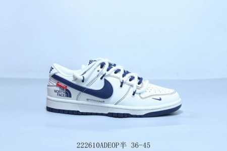 耐克 Nike Sb Dunk Low Pro 复古低帮 休闲运动滑板板鞋 北面绑带 222610Adeop半 36-45 - 点击图像关闭