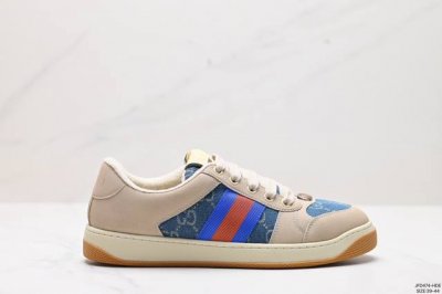 公司级gucci Distressed Screener Sneaker 古驰小脏鞋系列 官方同步 绿盒版本 海淘代购指定专供经典原型复古百搭做旧小脏板鞋复古学