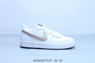 80 耐克Nk Court Borough Low 2 小空军 耐克校园休闲板鞋 36056Adtte半 36-45