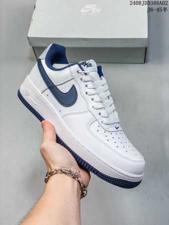 真标带半码 耐克nike Air Force 1 Low 空军一号 Af1 低帮百搭厚底增高休闲运动板鞋。柔软、弹性十足的缓震性能和出色的中底设计，横跨复古与现 - 点击图像关闭