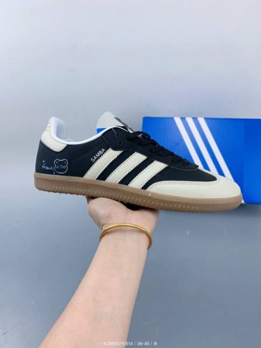 公司级阿迪达斯三叶草Adidas Originals Sambae 桑巴舞系列绅士德训足球风百搭低帮休闲运动板鞋 Size：如图 编码：K295K0710514