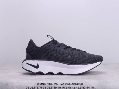 真标带半码！ 耐克 Wmns Nike Motiva 波浪纹大底 厚底增高 透气网面休闲运动慢跑鞋 xm0730Q898