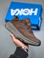 防水版本 Hoka M Transport Gtx 专业性能减震公路跑步鞋 1133957 Gxy 尺码：36-45 半
