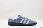 公司级adidas Originals Bermuda 绒面麂皮防滑耐磨轻便低帮板鞋 整双鞋以传统的低帮呈现的清新造型 鞋身以细腻的绒面麂皮 包裹保证优秀质感的