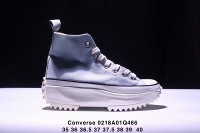 硫化工艺 匡威 Converse Run Star X Jw Anderson 松羔帆布鞋 蓝底高品质区别 。鞋标真重组复杂硫化工艺#原装铝数楦据开发版型#采用