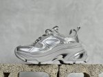 新货GG-CC Chunky Low白鹿同款独星球 2024新款GGCC低帮复古厚底增高老爹鞋 时髦look轻松定格 不费力展现率性氛围 原版正确大底 高档银盒