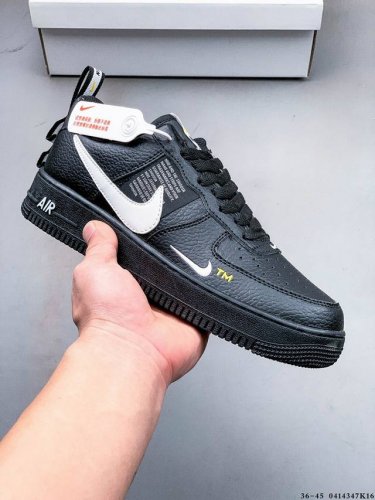 集图 耐克Nike Air Force 1 Low 空军一号低帮经典百搭休闲板鞋 0414347K16
