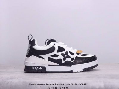 公司级全新lv路易威登louis Vuitton Trainer Sneaker Low休闲运动文化百搭板鞋 尺码:40-45 xm0815Q625