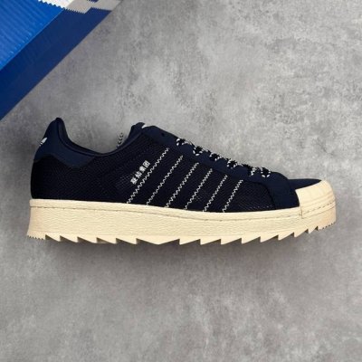 本地 核心私 阿迪达斯 Adidas Superstar X Clot联名黑呼吸贝壳头板鞋陈冠希复古休闲运动男女鞋 三叶草 pns Superstar贝壳头系列