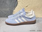 adidas Samba Og 桑巴德迅板鞋立体Samba烫金Logo 区别市场一切版本 针车走线 冲孔均为最高标准打造 后跟港宝材料定型 反口弧度完美 Ki5