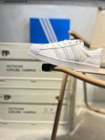 140 全新配色 Adidas阿迪达斯三叶草Superstar W经典贝壳头运动板鞋Fx5202 Qms7532629#36-40