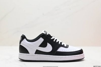 真标nike Court Vision Low 低帮百搭透气休闲运动板鞋，经典耐用的设计，兼顾舒适脚感和出众风范，演绎匠心之作。结构性的支撑贴合感结合复古篮球设