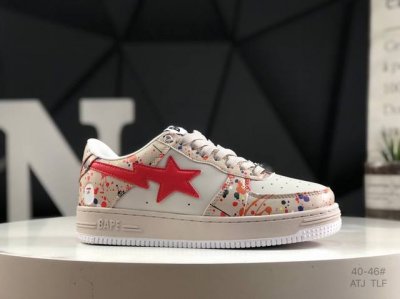 160 真标带半码潮流教父Nigo品牌 Bape Sta “Tokyo”经典百搭休闲运动板鞋 经典猿人头设计 纯正版型 海玻璃鞋垫 内置全掌气垫 全套顶级包装