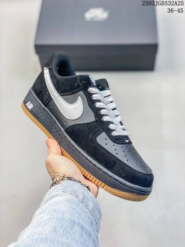 160 公司级带半码 af1耐克 Nike Air Force 1 ‘07 Low 空军一号 厚底增高百搭运动板鞋 原楦头原纸板 打造纯正空军版型，专注外贸渠道