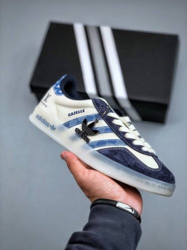 C版 Adidas Team Court Lv联名款 浮夸的日韩版面与鞋底 颜值爆棚 开学季不撞鞋货号 Dm1234-008 尺码 36 36.5 37 38
