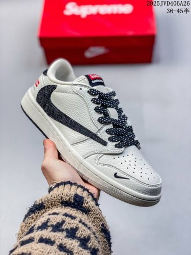 海外爆款限量发售！公司级 Travis Scott X Fragment Design X Jordan Air Jordan 1 Low Og Sp “Sup
