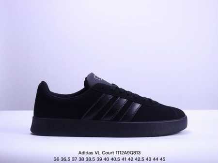 公司级Adidas Neo VL Court 2.0 百搭单品 绒面麂皮防滑耐磨轻便低帮板鞋 整双鞋以传统的低帮呈现的清新造型 鞋头优先头层反毛皮 包裹保证优秀 - 点击图像关闭