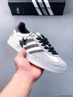 阿迪达斯Adidas Originals Gazelle德训鞋 防滑耐磨 低帮板鞋 男女同款 #独家原版原盒 原底原料 开模打造 #原厂织唛鞋标 高精密准度 #