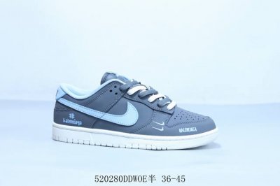 耐克 Nike Sb Dunk Low Pro 复古低帮 休闲运动滑板板鞋 货号 Fx1588-301 520 Ddwoe半 36-45