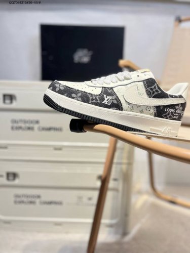 Lv X耐克 Nike Air Force 1 '07空军一号 百搭休闲运动板鞋。柔软、弹性十足的缓震性能和出色的中底设计，横跨复古与现代的外型结合，造就出风靡