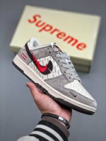 280支持放店 Nike Sb Dunk Low X Supreme 白黑红双钩满天星性价比天花板 极力推荐原装头层材料 独家版型蒸餾加工帶來的是更好的视觉和脚