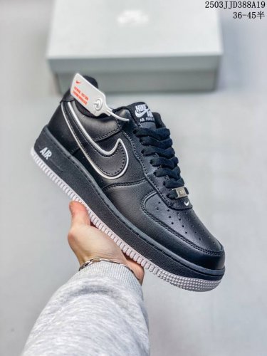 140 公司级带半码 af1耐克 Nike Air Force 1 ‘07 Low 空军一号 厚底增高百搭运动板鞋 原楦头原纸板 打造纯正空军版型，专注外贸渠道