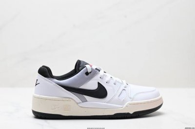 公司级Nike Full Force Lo扣篮系列 低帮休闲运动滑板板鞋 采用软质牛剖皮鞋面材质 鞋垫嵌入缓震乳胶 货号:Fb1362-101 尺码:39 40