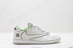 真标Nike Air Jordan 1 X Travis Scott Aj1倒勾 乔一倒钩 耐克 低帮文化篮球鞋 货号:Dm7866-005 尺码:36 36.