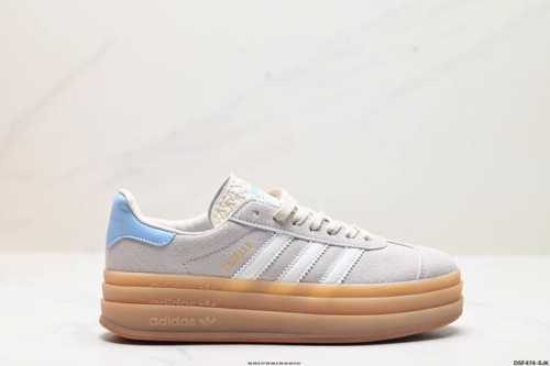 真标ad Originals Gazelle Bold 复单古品 三草叶厚休底闲防滑耐低磨帮板鞋 货号:Id6990 尺码:36 36.5 37 38 38.5