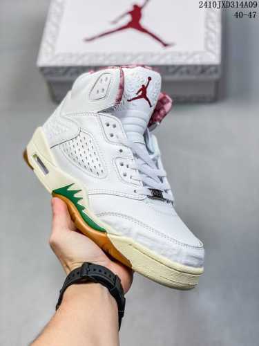 真标air Jordan 5 Retro 迈克尔 乔丹aj5代高帮复古休闲运动文化篮球鞋 货号:Hf8833- 尺码:40-47 编码：10Jxd314A10