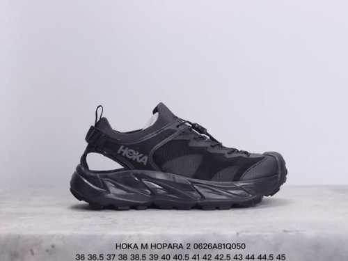公司级hoka M Hopara 2 霍帕拉 2代 纯原鞋开模 最正确顶级版 户外登山 溯溪凉鞋 Me+阿b组合正确大底 货号：1147650 Bblc 尺码：