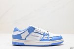真标amiri Skeleton Low-Skel Top Sneakers 埃米尔骨骼系列 低帮 经典百搭休闲运动板鞋 尺码:36-45 id:Jzd538-