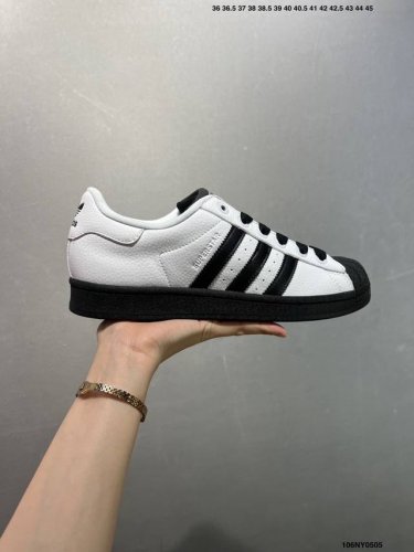 adidas Originals Superstar 2 白黑 复古潮流 防滑耐磨 低帮 男女款 货号 Ji0124 号码：35-45 Id：106Ny0505