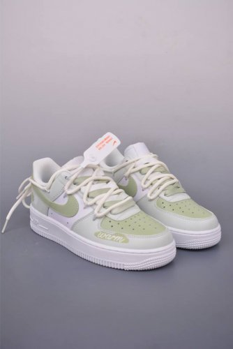 Nike Air Force 1 Low 青苹果情人节 原楦头原纸板 打造纯正空军版型 专注外贸渠道 全掌内置蜂窝气垫 原盒配件 原厂中底钢印、拉帮完美 官方货