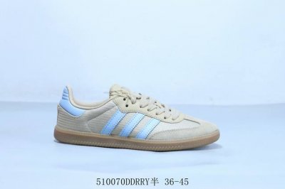 阿迪达斯三叶草Adidas Originals Samba Vegan Og”Spd“桑巴舞系列绅士德训足球风百搭低帮休闲运动板鞋 货号 Jr8168 5 70