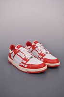 490 Amiri Skeleton High 广东大厂出品 骨骼鞋-Skel Top Sneakers低帮 洛杉矶街头之王 高奢·埃米尔 原装裸鞋级 区分市