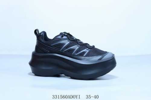 460 萨洛蒙 Xt-6Platfprm Comme Des Garcons 松糕鞋厚底增高老爹鞋 货号 L4777480031 331560Adoyi 35-