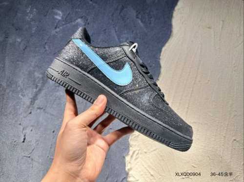 100 #新品上市实拍 Air Force 1 Low’07 空军一号低帮休闲板鞋 定制皮料 原楦原纸板 纯正空军版型 内置全掌气垫 货号：男 Cw2288-1
