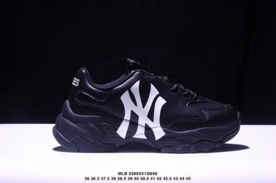 200 公司级Korea韩国Ss19限定发售Ny美国榄球洋基队限定 X Mlb Big Ball Chunky A Running厚底老爹厚底休闲运动慢跑鞋 货