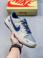 海外爆款限量发售！公司级 Nike Sb Dunk Low“Sup系列 蓝白涂鸦蓝勾” 周年高端定制 低帮休闲板鞋 定制鞋盒 大厂纯原品质出货 超高清洁度 皮料